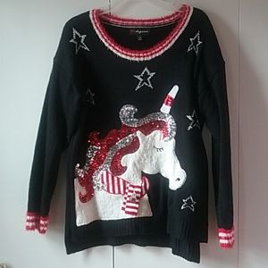 Fun Unicorn Christmas Sweater🦄